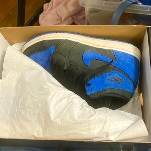 Air Jordan 1 retro high og GS black/royal/white size 6/5